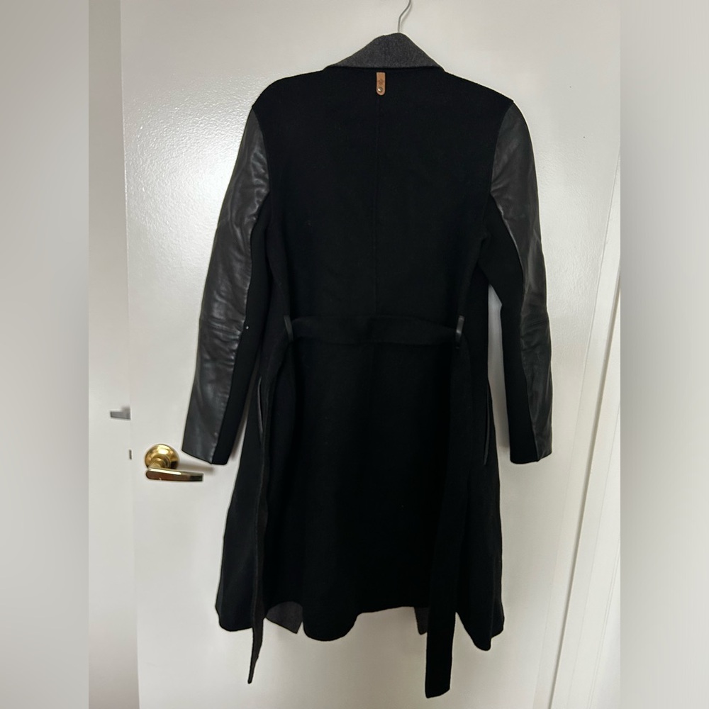 Mackage Vane Waterfall Collar Wool-Blend Coat - image 3